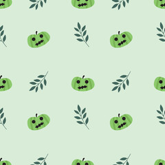 Digital pattern design, halloween concept. perfect for wallpaper, cover, fashion, print, banner etc