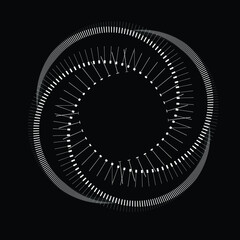 Rotating speed Lines in Spiral Form for comic books . fireworks Explosion background . Vector Illustration . Starburst round Logo . Spiral Design element . Abstract Geometric spiral shape . 