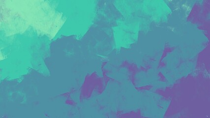 Abstract background painting art with green and purple paint brush for christmas poster, banner, website, card background
