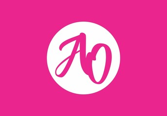 Good shape of AO initial letter