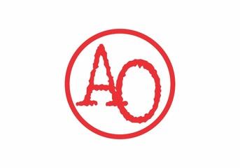 Good shape of AO initial letter