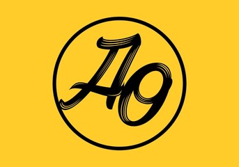 Good shape of AO initial letter