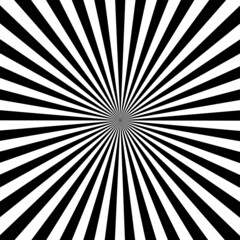 black and white sunburst comic background