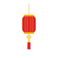 red round chinese lantern element for decoration for Chinese New Year