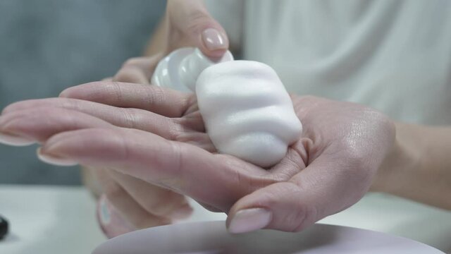 invented a new mousse for soft hand skin