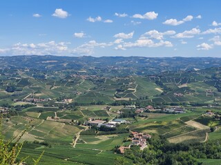 Italian langhe panorama