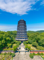 Liuhe Tower Cultural Park, Hangzhou City, Zhejiang province