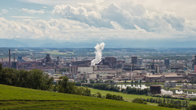 voestalpine Linz vom Pfenningberg