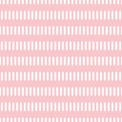 Pink seamless pattern with white lines