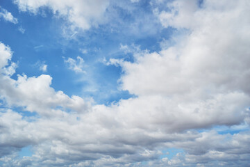 Naklejka na ściany i meble Skyscape. Cloudy sky abstract background.