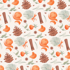 Tangerine pattern