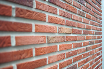 red brick wall