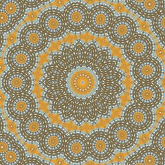 Traditional mystic background design. Arabesque ethnic texture. Geometric stripe ornament cover photo. Turkish fashion for floor tiles and carpet. Repeated pattern design for Moroccan textile print