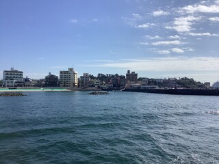 Fototapeta premium Scenery of Himakajima West Port