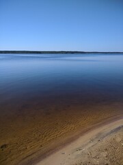 Obraz premium beach and lake