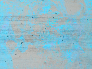 blue painted wood