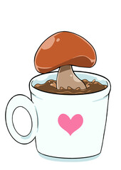 ローカロリーで健康に良いスーパーフード
マッシュルームコーヒー