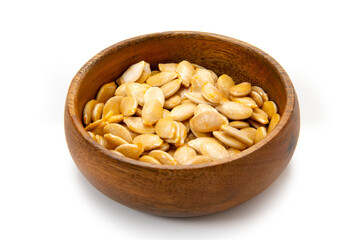 乾燥させたカボチャの種