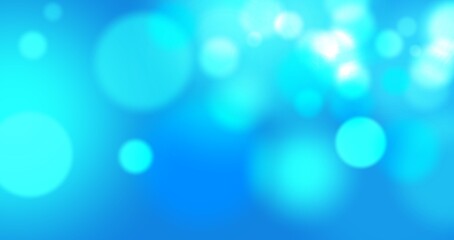 blue bokeh background