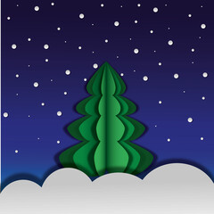 christmas tree and stars