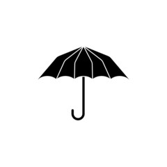 Umbrella icon design template vector isolated illustration