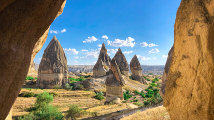 Cappadocia region with its magnificent history and old living space