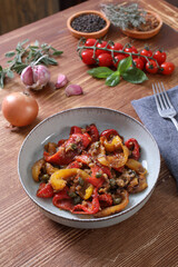 peperoni gratinati
