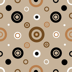 Pattern Circles Ornament on a light background