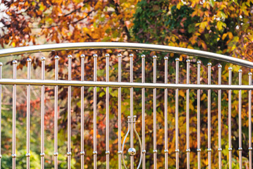 fence chrome stainless steel