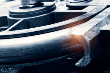 industrial device for bending of metal pipes and plates,  industrial concept