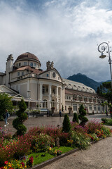 The Kurhaus of Meran in South Tyrol, Italy.