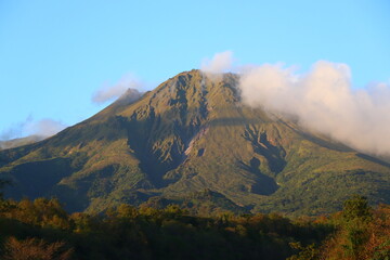 Montagne Pelée Martinique Coucher de soleil Caraïbes