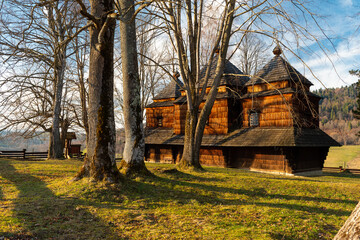 Orthodox church of Saint Michael the Archangel in Smolnik near San , it is one of the oldest and...
