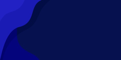 Abstract blue wave background with copy space area
