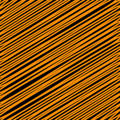 Abstract black and orange lines background..