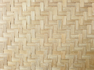 traditional woven bamboo texture. pattern of bamboo is suitable for the background