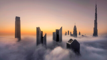 Foggy Dubai