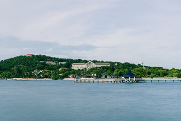 view of the city of the sea