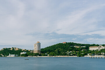 view of the city of the sea