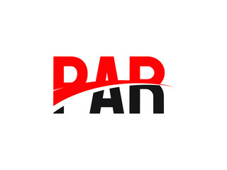 PAR Letter Initial Logo Design Vector Illustration	