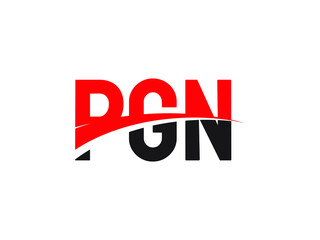 PGN Letter Initial Logo Design Vector Illustration