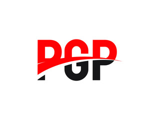 PGP Letter Initial Logo Design Vector Illustration