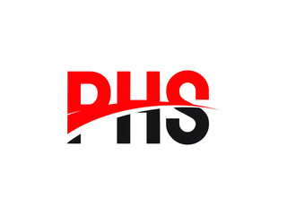 PHS Letter Initial Logo Design Vector Illustration