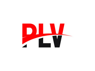 PLV Letter Initial Logo Design Vector Illustration