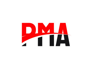 PMA Letter Initial Logo Design Vector Illustration