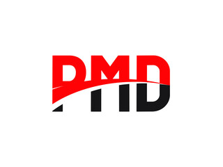 PMD Letter Initial Logo Design Vector Illustration
