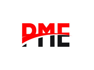 PME Letter Initial Logo Design Vector Illustration