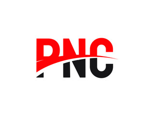 PNC Letter Initial Logo Design Vector Illustration