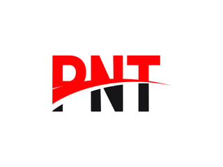 PNT Letter Initial Logo Design Vector Illustration