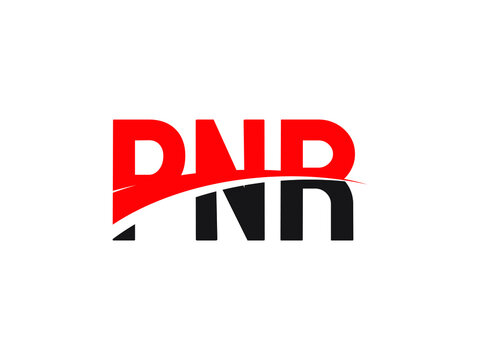 PNR Letter Initial Logo Design Vector Illustration